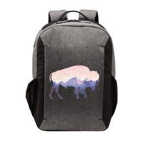 Cool Buffelo Used Look I Background Mountains Vector Backpack