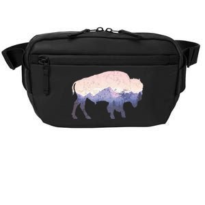 Cool Buffelo Used Look I Background Mountains Crossbody Pack