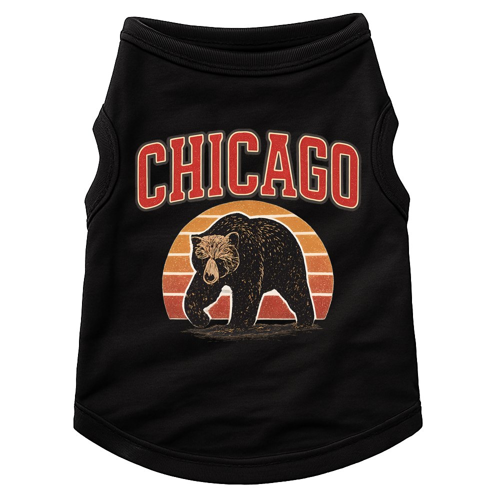 Chicago Bear Vintage Doggie Tank