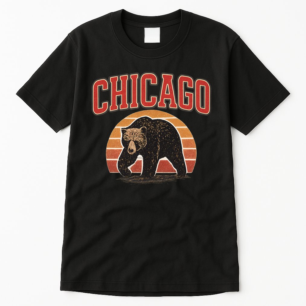 Chicago Bear Vintage Tall T-Shirt