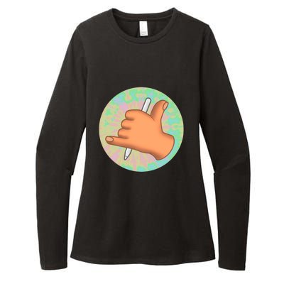 Crafted By Vin Icon Womens CVC Long Sleeve Shirt