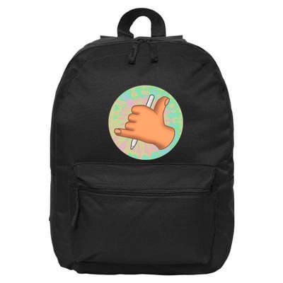 Crafted By Vin Icon 16 in Basic Backpack