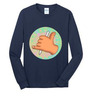 Crafted By Vin Icon Tall Long Sleeve T-Shirt