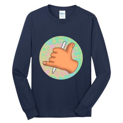 Crafted By Vin Icon Tall Long Sleeve T-Shirt