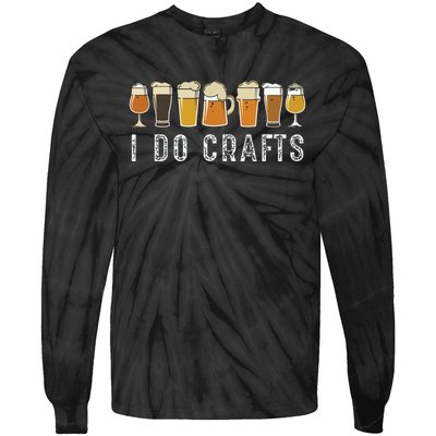 Craft Beer Vintage T I Do Crafts Home Brew Art Tie-Dye Long Sleeve Shirt