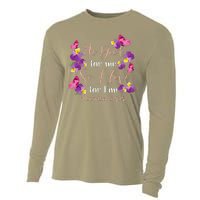 Christian Bible Verse 2 Corinthians 515 Flower Butterfly Cooling Performance Long Sleeve Crew