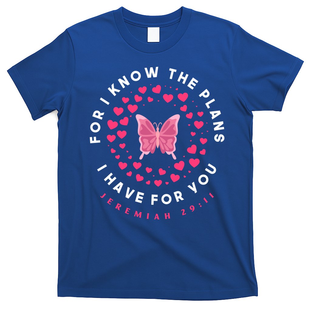 Christian Bible Verse Butterfly Christ Jesus Gift T-Shirt