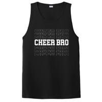 Cheer Bro Vintage Retro Brother Cheerleader Squad PosiCharge Competitor Tank