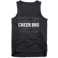 Cheer Bro Vintage Retro Brother Cheerleader Squad Tank Top