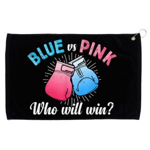 Cute Blue Vs Pink Gender Reveal Party Boxing Boxer Grommeted Golf Towel