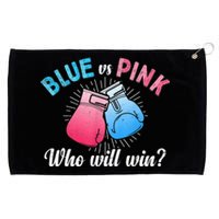 Cute Blue Vs Pink Gender Reveal Party Boxing Boxer Grommeted Golf Towel