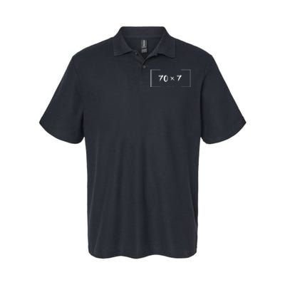 Christian Bible Verse Forgiveness Forgive Matthew 1822 Softstyle Adult Sport Polo