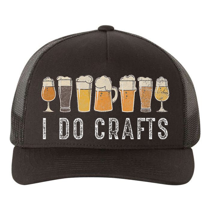 Craft Beer Vintage I Do Crafts Home Brew Art Yupoong Adult 5-Panel Trucker Hat