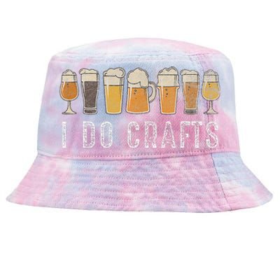 Craft Beer Vintage I Do Crafts Home Brew Art Tie-Dyed Bucket Hat