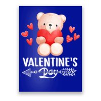 Cute Bear Valentine's Day Funny Gift Poster