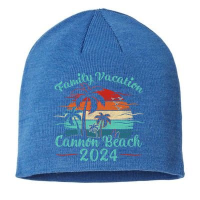 Cannon Beach Vacation 2024 Family Matching Group Gift Sustainable Beanie