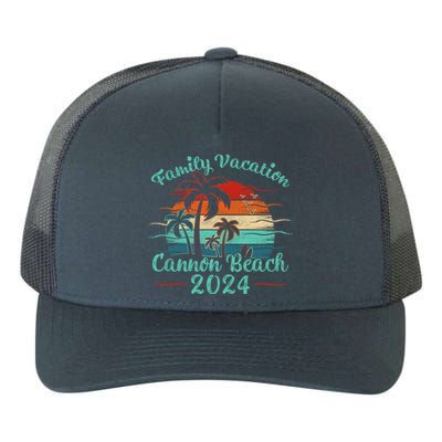 Cannon Beach Vacation 2024 Family Matching Group Gift Yupoong Adult 5-Panel Trucker Hat