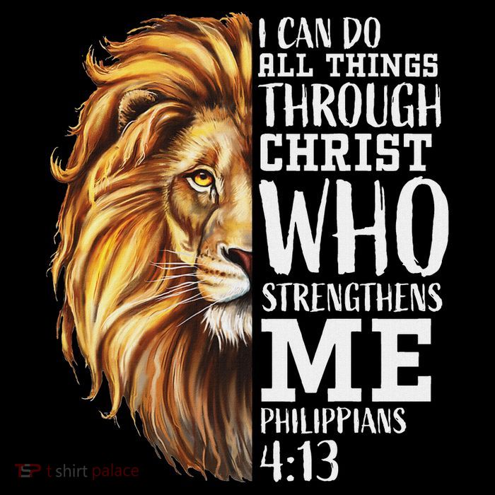Christian Bible Verse Sayings Religious Gifts Him Lion Judah T-Shirt