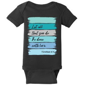 Christian Bible Verse Baby Bodysuit