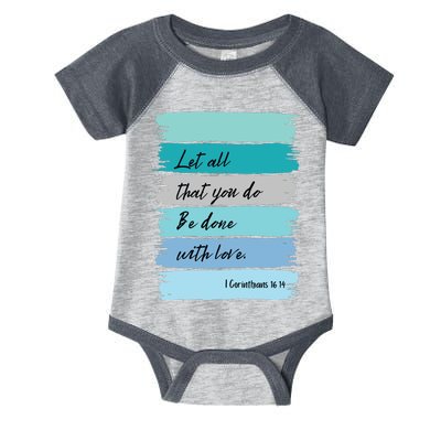 Christian Bible Verse Infant Baby Jersey Bodysuit