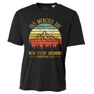 Christian Bible Verse His Mercies Are New Every Morning  Cooling Performance Crew T-Shirt