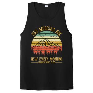 Christian Bible Verse His Mercies Are New Every Morning  PosiCharge Competitor Tank