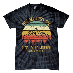 Christian Bible Verse His Mercies Are New Every Morning  Tie-Dye T-Shirt