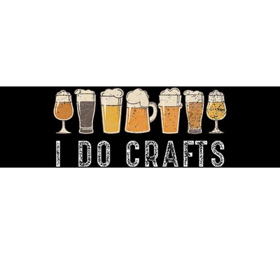 Craft Beer Vintage for Home Brew and Art Lovers Bumper Sticker