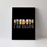 Craft Beer Vintage for Home Brew and Art Lovers Canvas