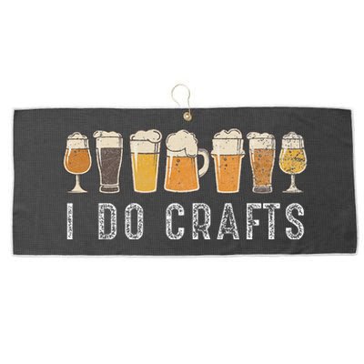 Craft Beer Vintage for Home Brew and Art Lovers Large Microfiber Waffle Golf Towel