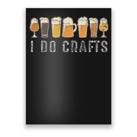 Craft Beer Vintage for Home Brew and Art Lovers Poster