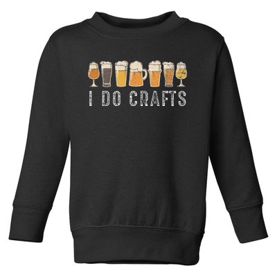 Craft Beer Vintage for Home Brew and Art Lovers Toddler Sweatshirt