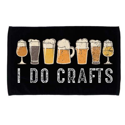 Craft Beer Vintage for Home Brew and Art Lovers Microfiber Hand Towel