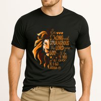 Christian Bible Verse Joshua 19 Lion Cooling Performance Crew T-Shirt