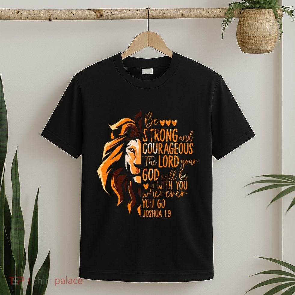 Christian Bible Verse Joshua 19 Lion T-Shirt