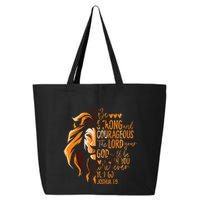 Christian Bible Verse Joshua 19 Lion 25L Jumbo Tote