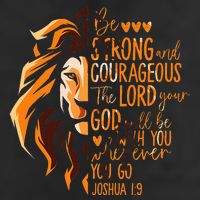 Christian Bible Verse Joshua 19 Lion 25L Jumbo Tote