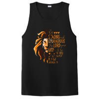 Christian Bible Verse Joshua 19 Lion PosiCharge Competitor Tank