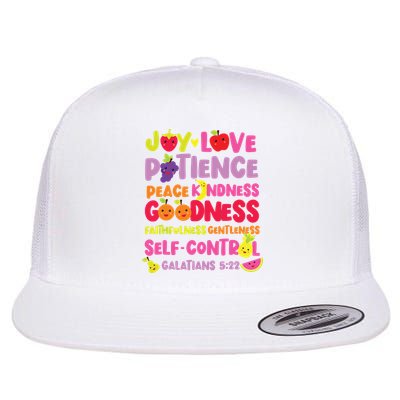Christian Bible Verse Fruit Of The Spirit Galatians Flatbill Hat