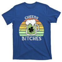 Cheers Bitches Vintage Saint Patricks Retro Beer Ing Cute Gift T-Shirt