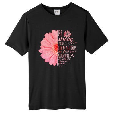 Christian Bible Verse Joshua 19 Flower Tall Fusion ChromaSoft Performance T-Shirt