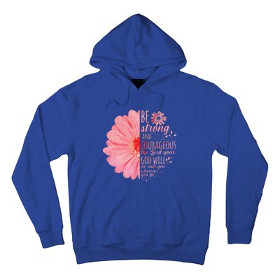 Christian Bible Verse Joshua 19 Flower Hoodie