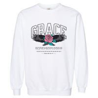 Christian Bible Verse Garment-Dyed Sweatshirt