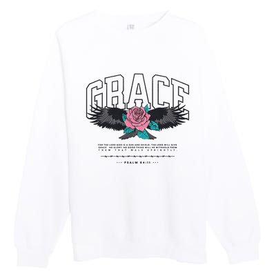 Christian Bible Verse Premium Crewneck Sweatshirt