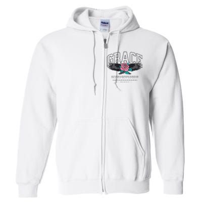 Christian Bible Verse Full Zip Hoodie