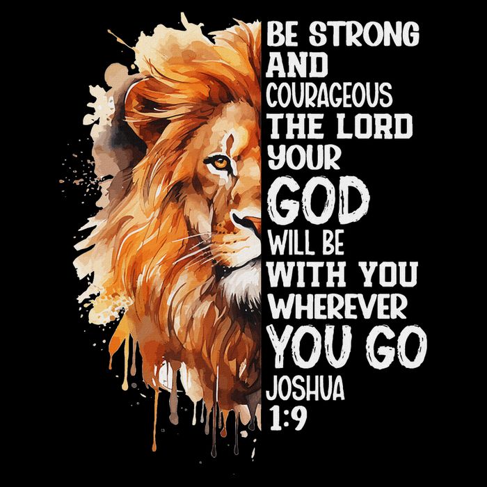 Christian Bible Verse Lion Of Judah Jesus God Cooling Performance Crew T-Shirt