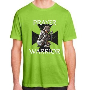 Christian Bible Verse Religious Funny Gift Prayer Warrior Cool Gift Adult ChromaSoft Performance T-Shirt