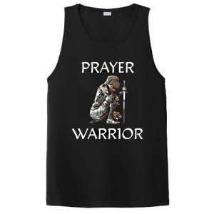 Christian Bible Verse Religious Funny Gift Prayer Warrior Cool Gift PosiCharge Competitor Tank