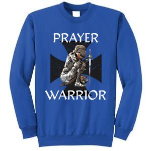 Christian Bible Verse Religious Funny Gift Prayer Warrior Cool Gift Sweatshirt