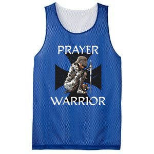 Christian Bible Verse Religious Funny Gift Prayer Warrior Cool Gift Mesh Reversible Basketball Jersey Tank